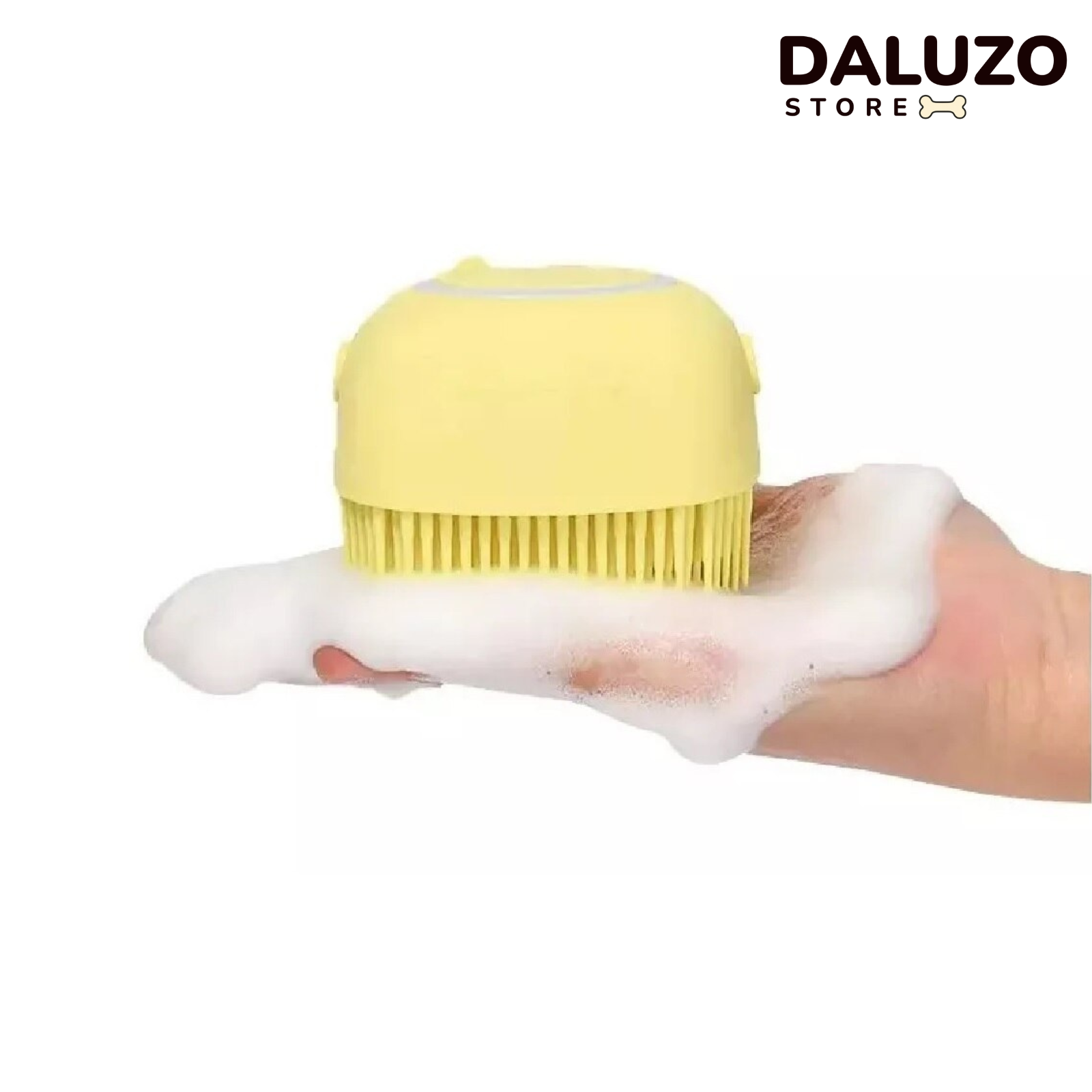 Cepillo Jabonero Masajeador de Silicona