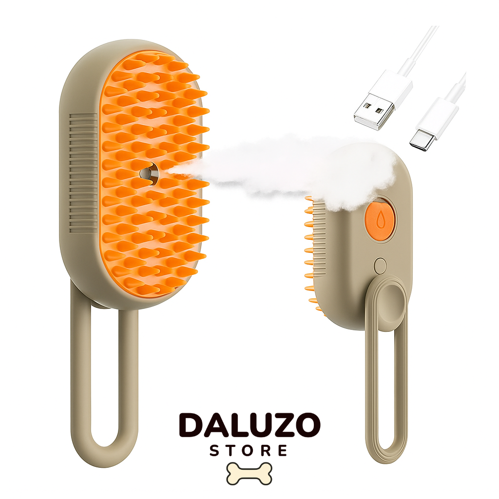 Cepillo Quita Pelos Con Vapor