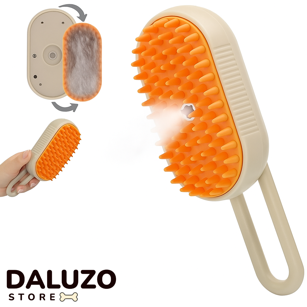 Cepillo Quita Pelos Con Vapor